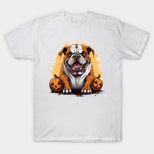 Halloween Bulldog #6 T-Shirt